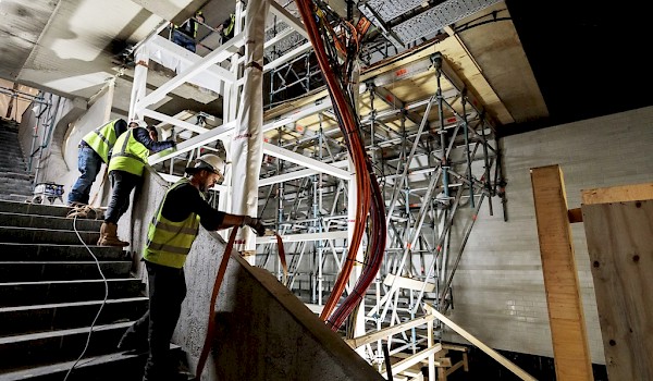 Liftschacht Renovatie Oostlijn Amsterdam CS