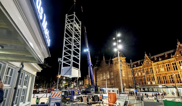 Liftschacht Renovatie Oostlijn Amsterdam CS