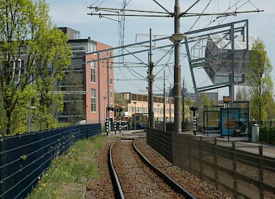 Kunstwerk Baldakijn in Nieuw Sloten