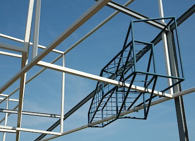 Kunstwerk Baldakijn in Nieuw Sloten