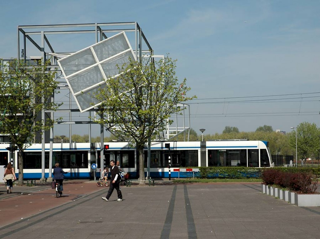 Baldakijn in Nieuw Sloten Steur Staalconstructies