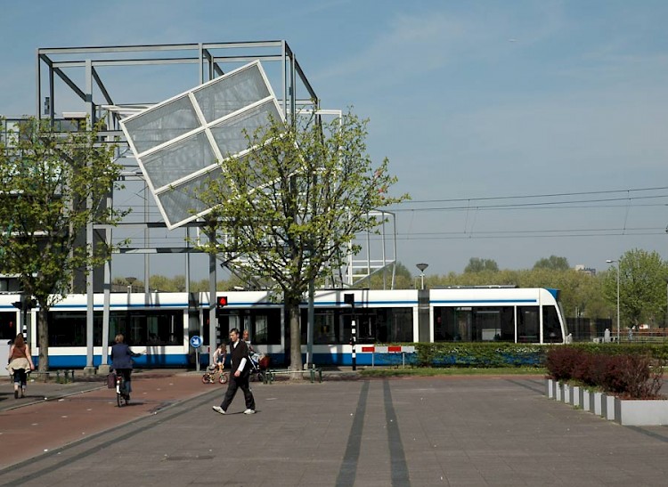 Kunstwerk Baldakijn in Nieuw Sloten Kunstwerk Baldakijn in Nieuw Sloten