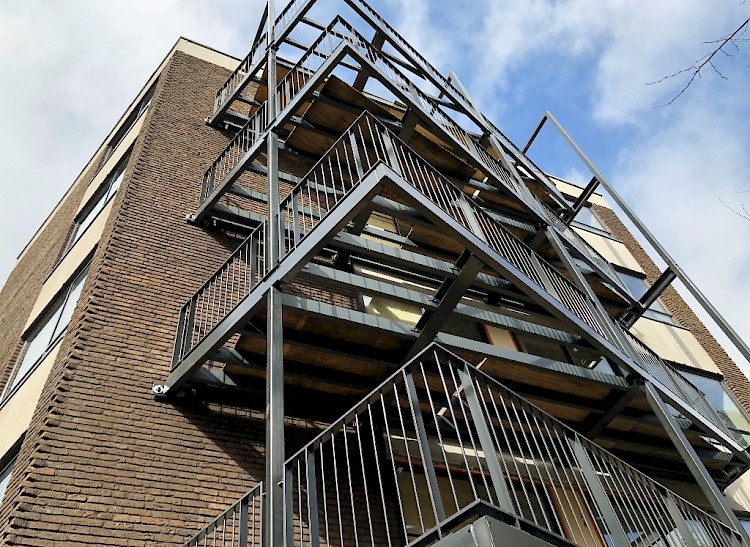 Balkons Koningslaan 39 te Amsterdam
