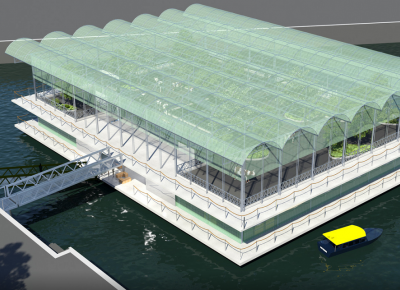 Floating Farm te Rotterdam