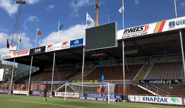 Achterconstructie videowalls FC Volendam