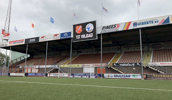 Achterconstructie videowalls FC Volendam