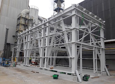 Silo-support assenproject ICL Fertilizer