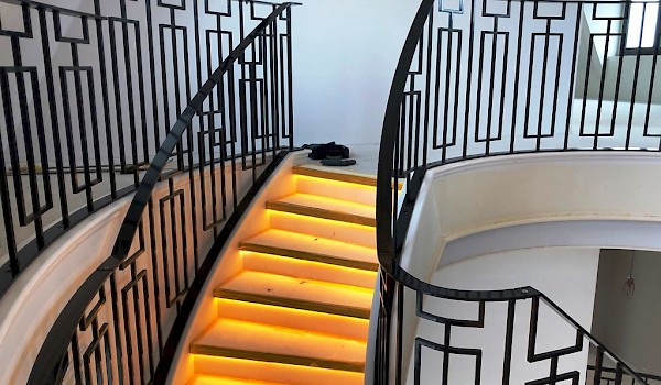Traphek woning te Vinkeveen