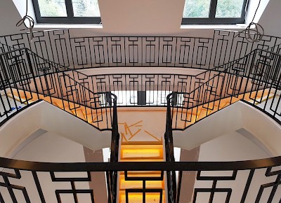 Traphek woning te Vinkeveen