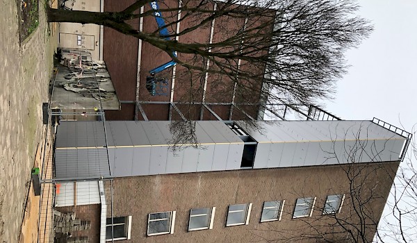 Liftschacht Kooimeerflat te Alkmaar